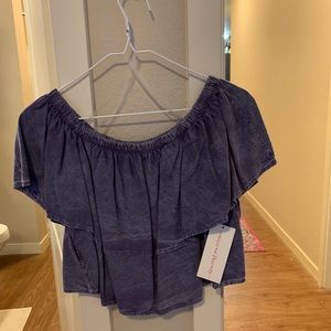 off the shoulder top